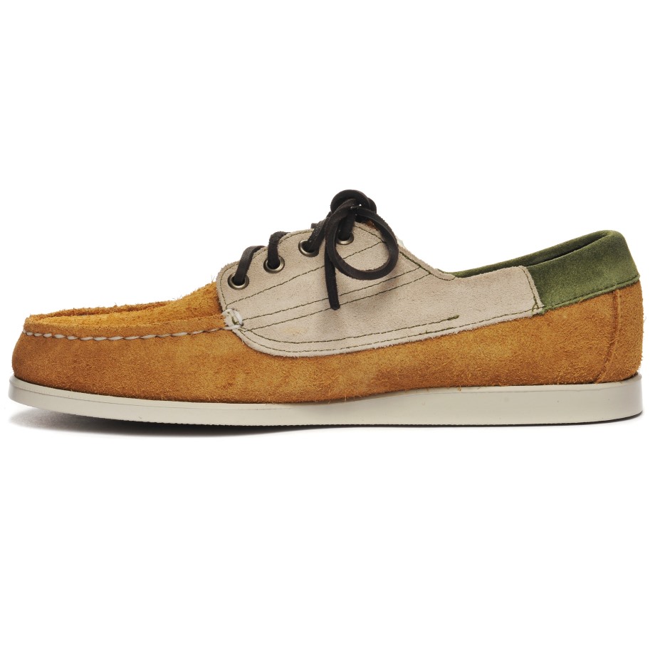 Askook Jib-tan & Groen & Beige Sebago Be