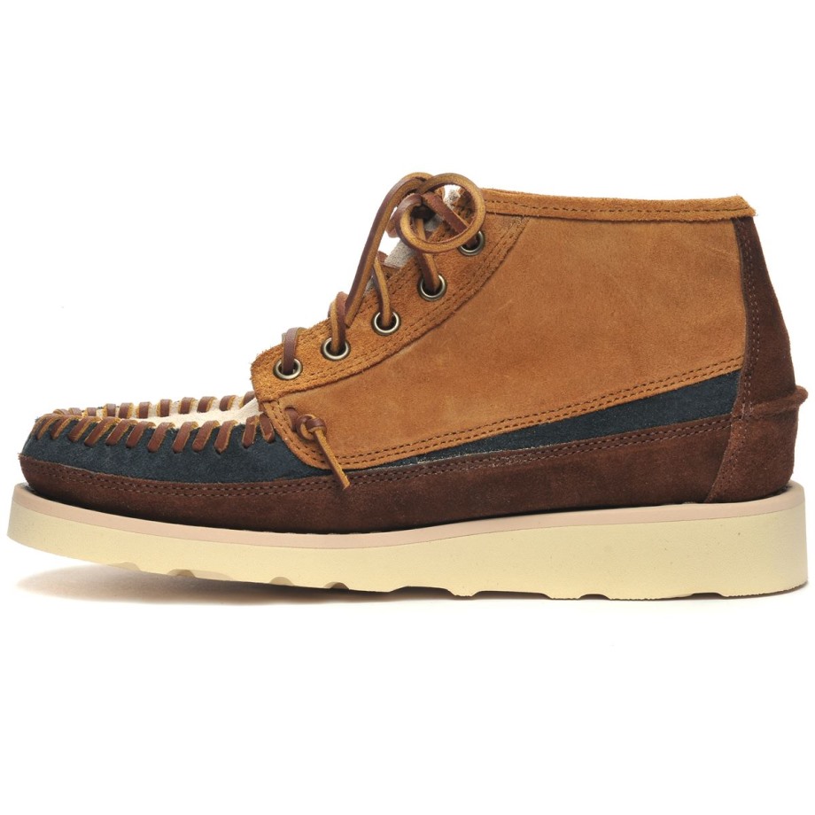 Cayuga Mid Woman-tan & Papyrus & Brown Sebago Be