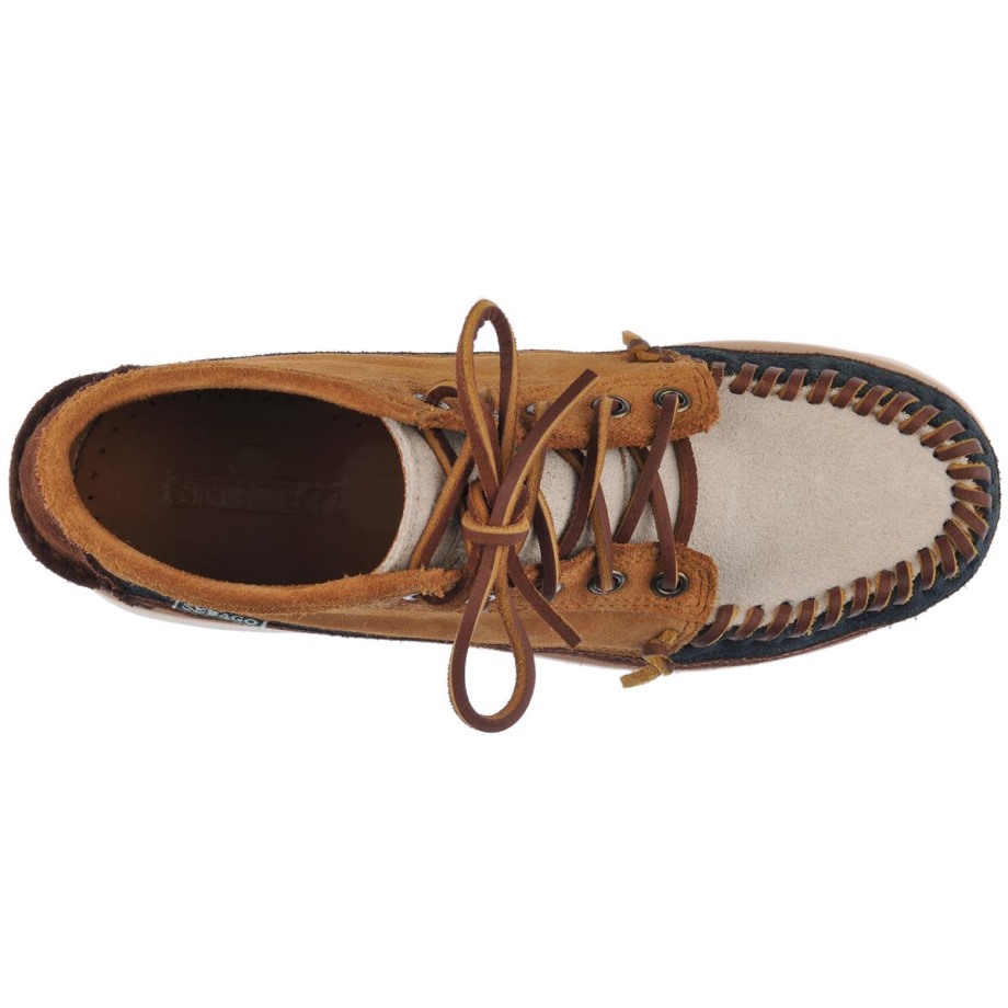 Cayuga Mid Woman-tan & Papyrus & Brown Sebago Be
