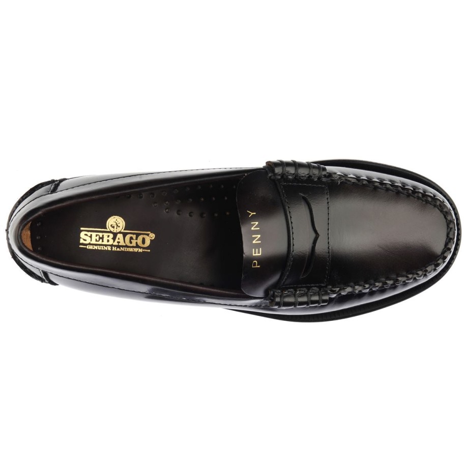 Classic Dan Tag Woman-burgundy & Gold Sebago Be