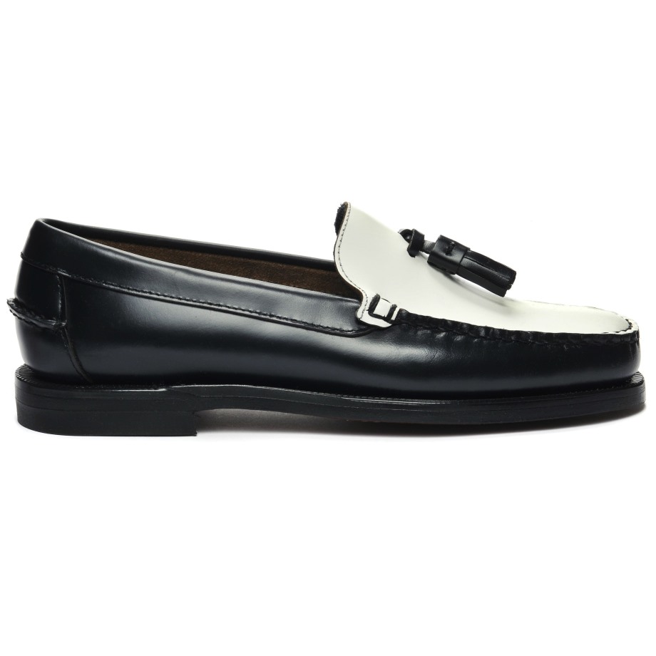 Classic Will Woman-navy Blue & White Sebago Be