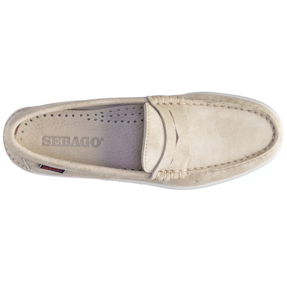 Dan Boat Roughout Woman-taupe Sebago Be
