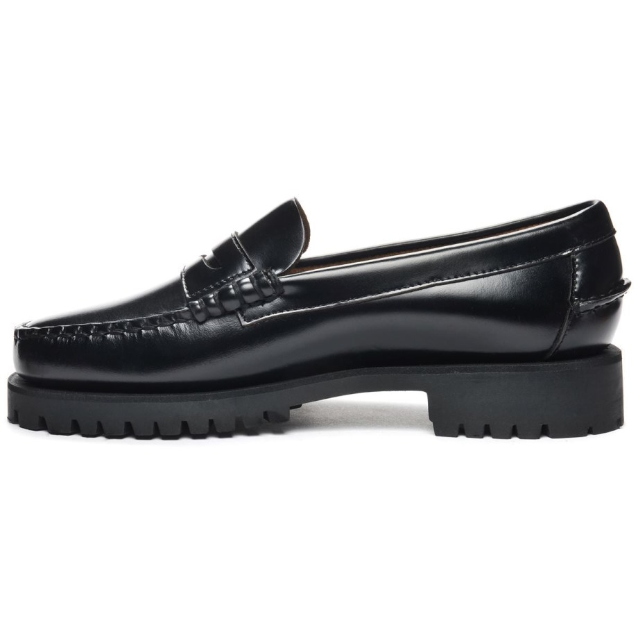 Dan Lug Woman-black Sebago Be
