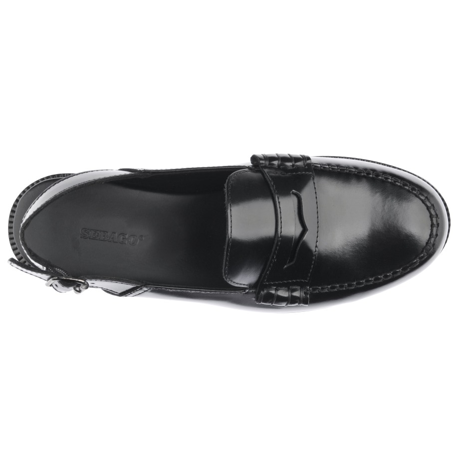 Dan Sandaal Polaris Dames-zwart Sebago Be