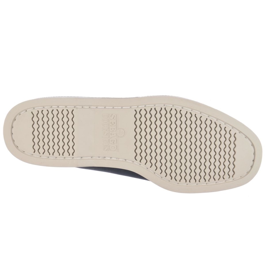 Docksides Portland Crazy H-navy Blue Sebago Be