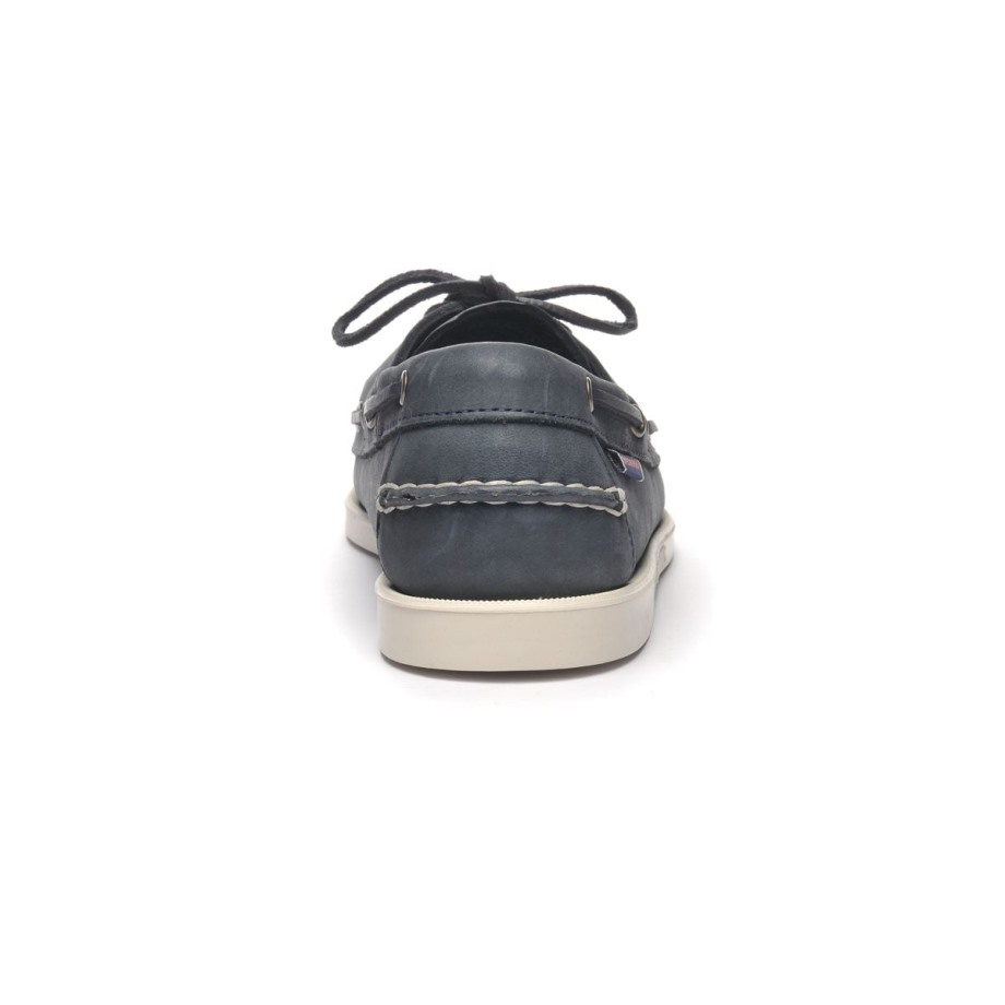 Docksides Portland Crazy H-navy Blue Sebago Be
