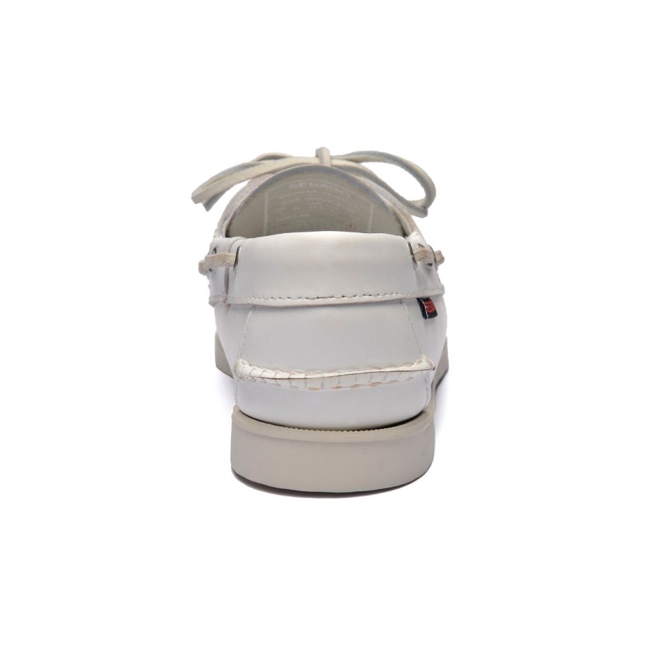 Docksides Portland Woman-white Sebago Be