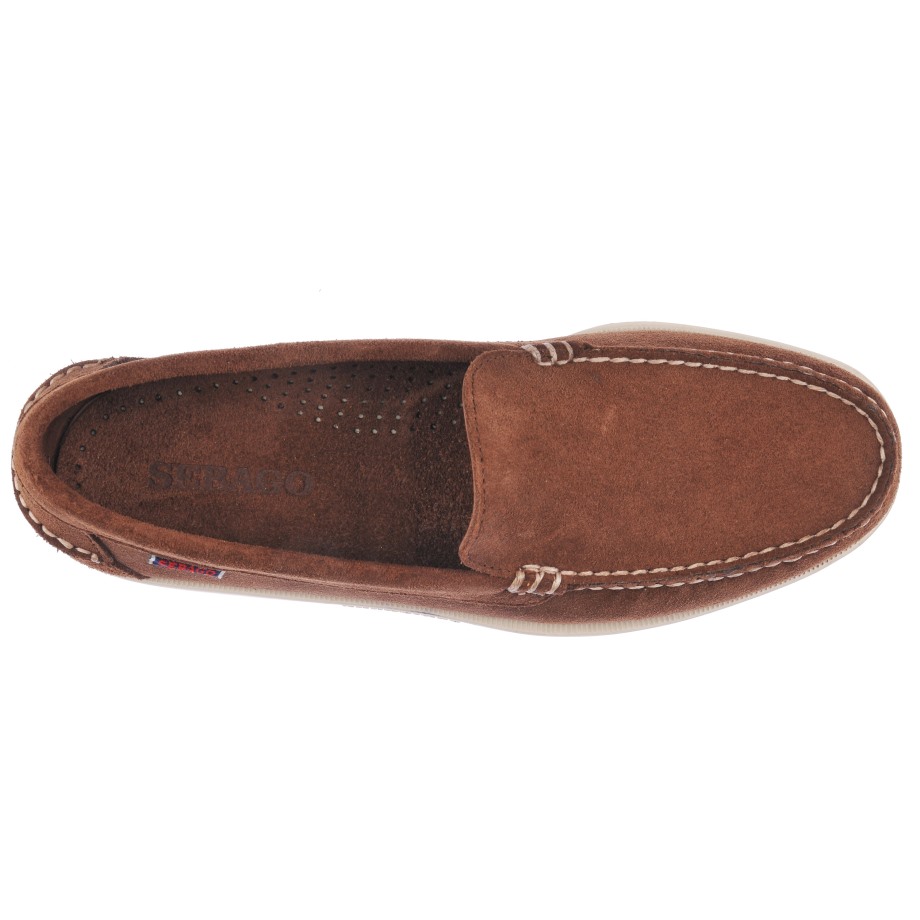 Frank Boat Roughout-donkerbruin Sebago Be