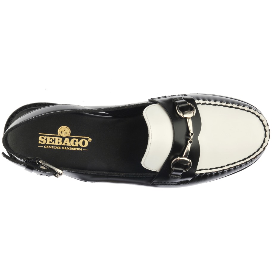 Joe Sandaal Polaris Dames-zwart & Wit Sebago Be