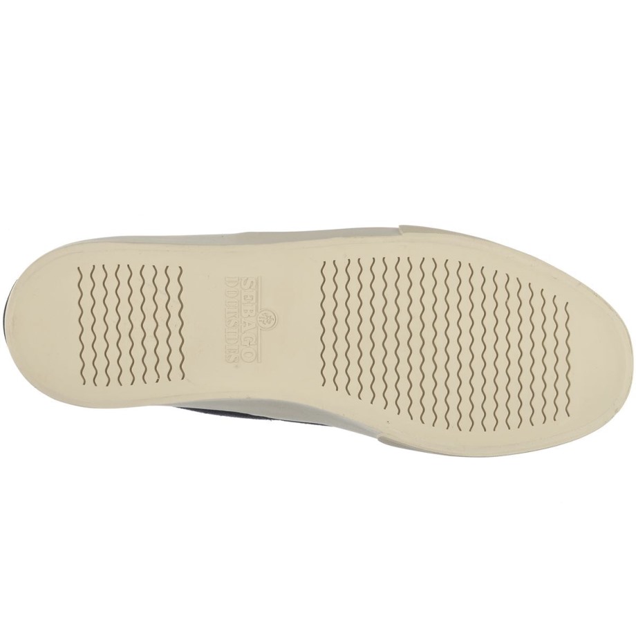 John Chukka Suède-marineblauw Sebago Be