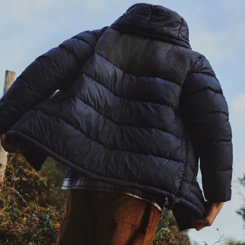 Blue-herringtone Sebago Be Grafton