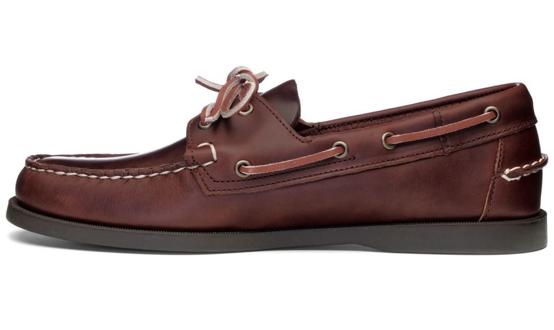 Dockside Portland Leren Bootschoen Bruine Gom Sebago Be