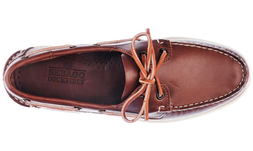 Dockside Portland Leren Bootschoen Sebago Be Brown