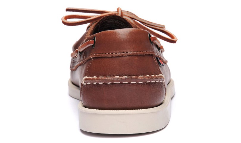 Dockside Portland Leren Bootschoen Sebago Be Brown