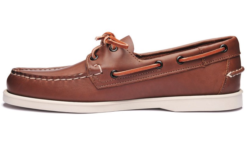 Dockside Portland Leren Bootschoen Sebago Be Brown