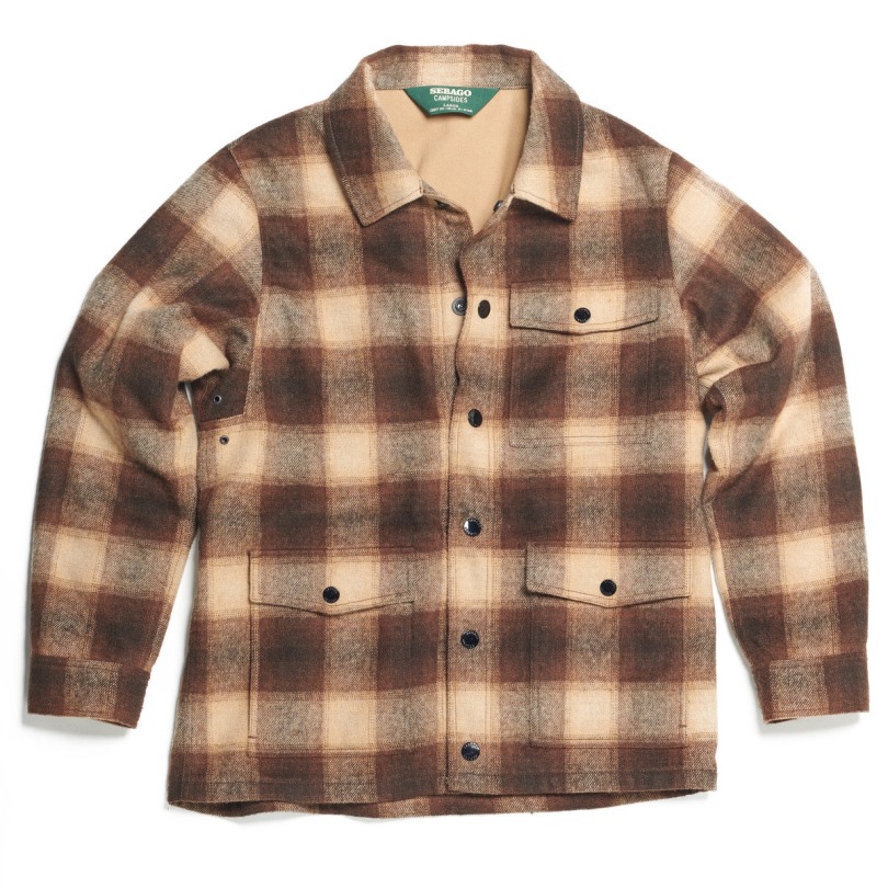 Kenny Check Sebago Be Beige-bruin