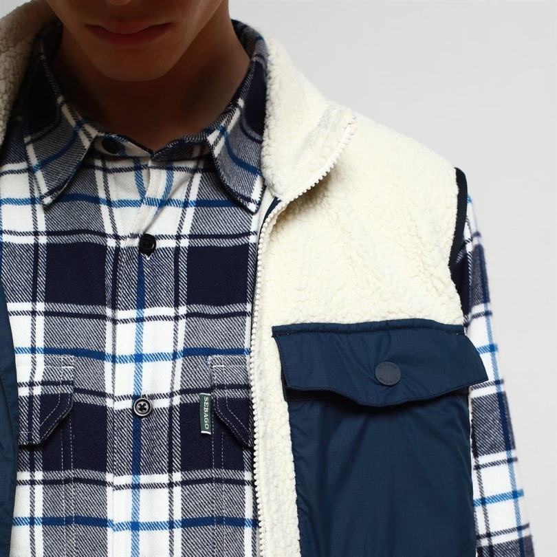 Lilybay Wit-blauw-lt Blauw Sebago Be