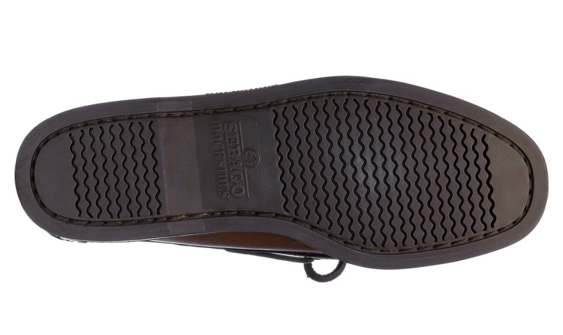 Portland Lea Oil Leer Bruin-donkerbruin Sebago Be