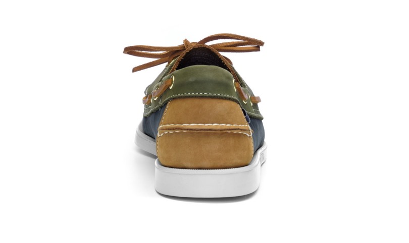 Portland Spinnaker Nbk Blauw-beige Kameel-groene Muskus Sebago Be