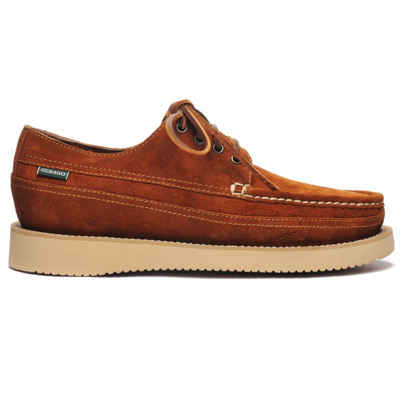 Sebago Be Bruin Cognac Makwa Suède