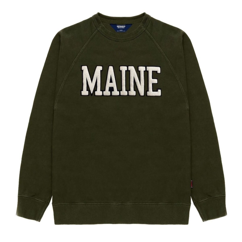 Sebago Be Green Maine-groene Paisley Strik