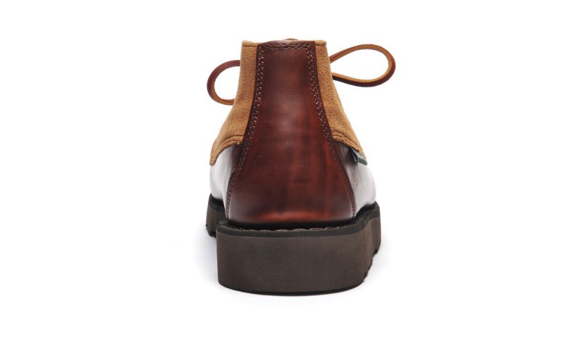 Tatanka Eva Waxy Suede Sebago Be Bruin-bruin Cognac