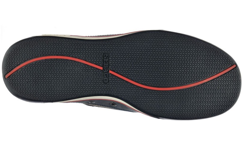 Triton Leren Bootschoen Blauw Navy Sebago Be