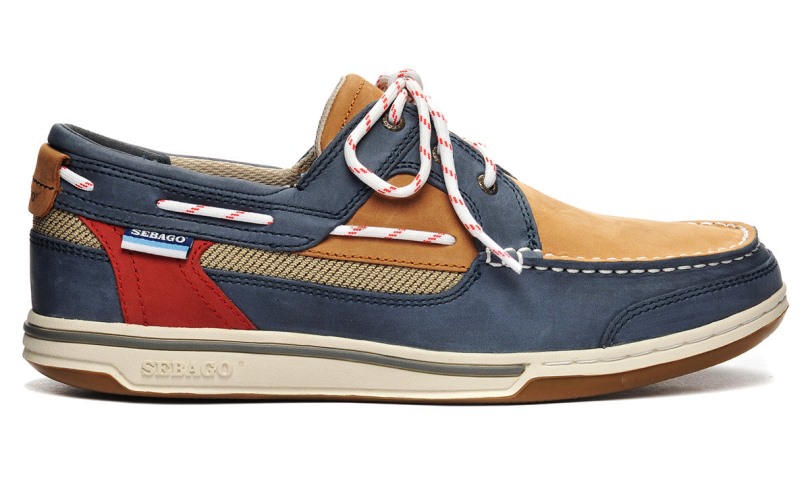 Triton Legacy Sebago Be Blauw Marine-cognac-rood