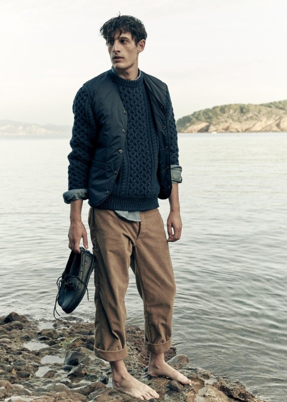 Tuckedsl Blue Marine Sebago Be