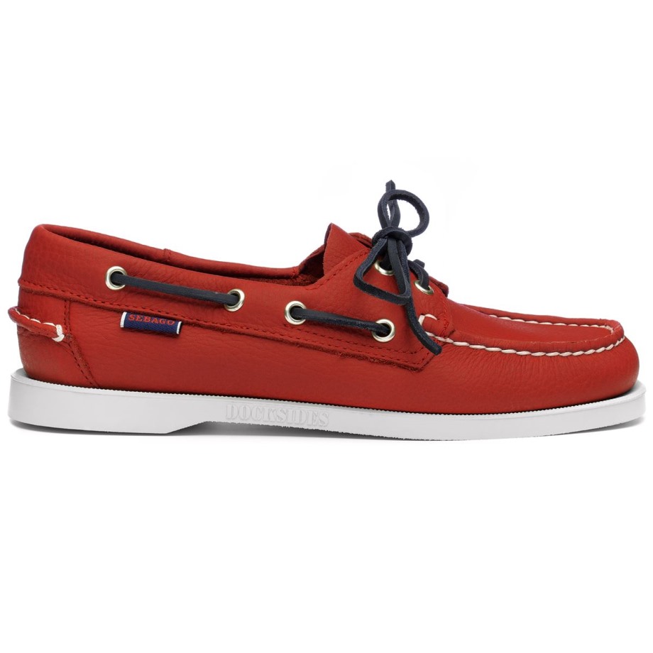Portland Fisher Woman-rood Sebago Be