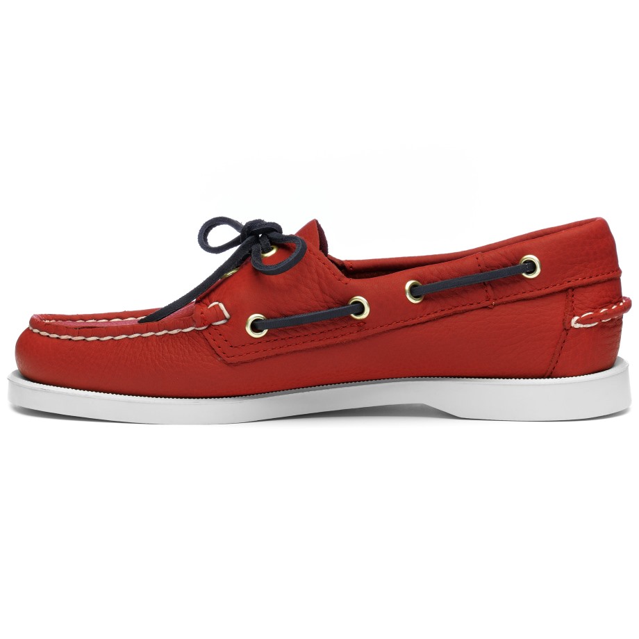 Portland Fisher Woman-rood Sebago Be