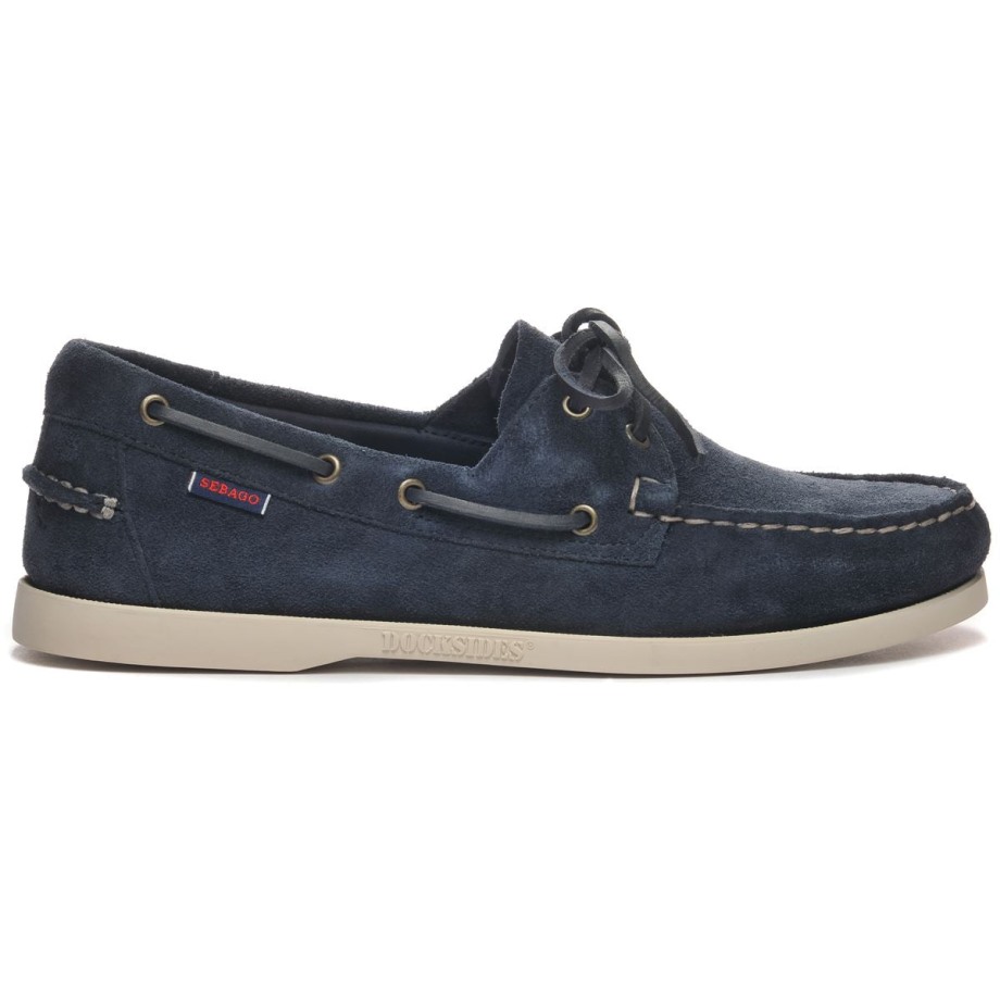 Portland Roughout-marineblauw Sebago Be