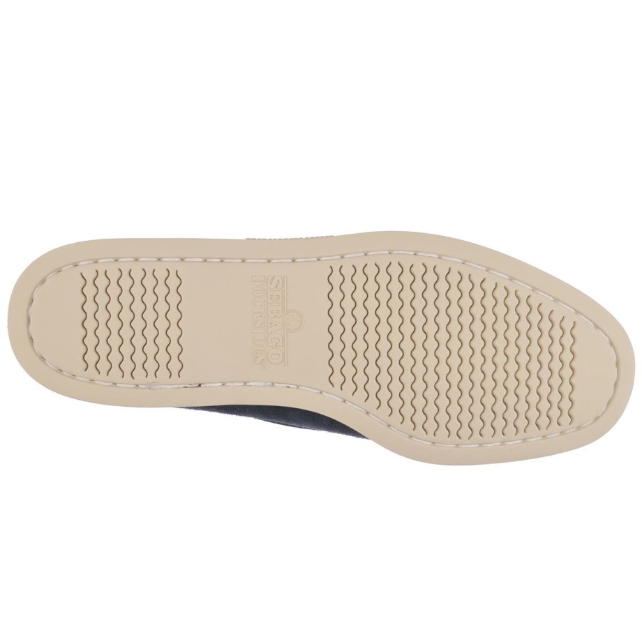 Portland Roughout-marineblauw Sebago Be