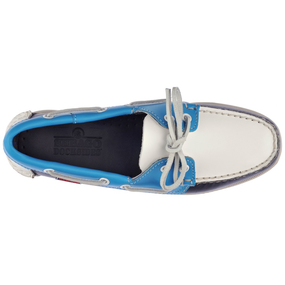 Portland Spinnaker Dames-navy & Lichtblauw & Wit Sebago Be