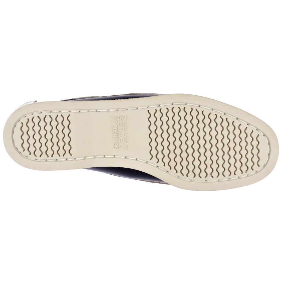 Portland Spinnaker Vrouw-marine & Geel & Wit Sebago Be