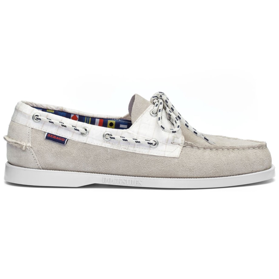 Portland Tack-olive & White Sebago Be