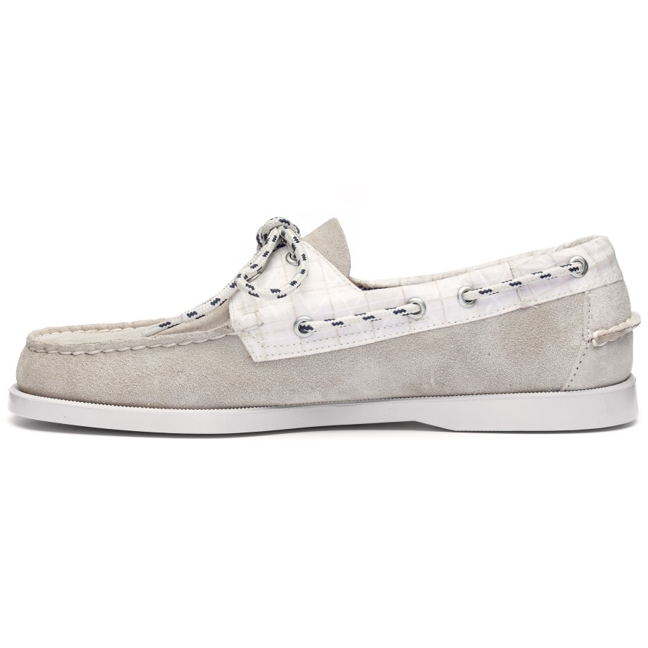 Portland Tack-olive & White Sebago Be