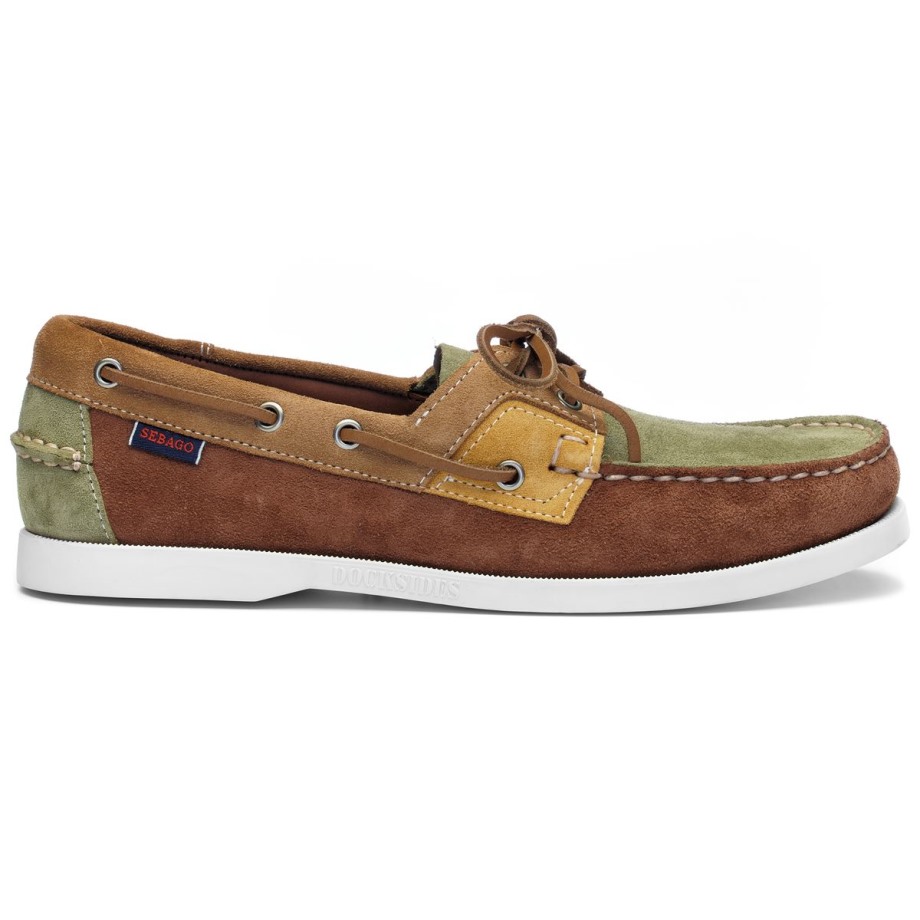 Rossisland Jib-donkerbruin & Bosgroen & Leisteen Sebago Be