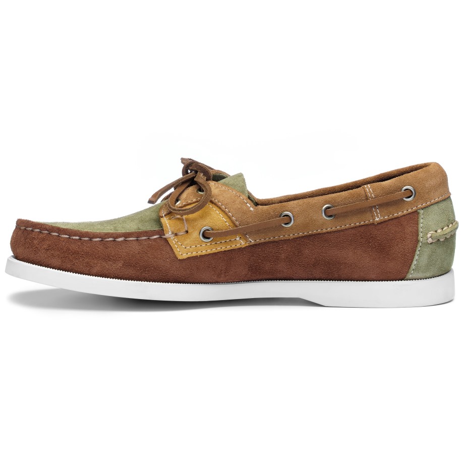 Rossisland Jib-donkerbruin & Bosgroen & Leisteen Sebago Be