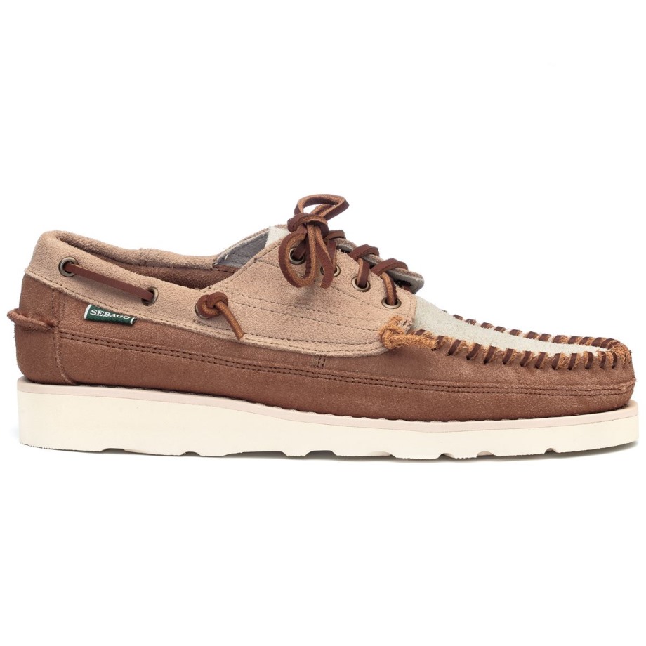Sebago Be Cayuga-kameel & Papyrus & Cognac