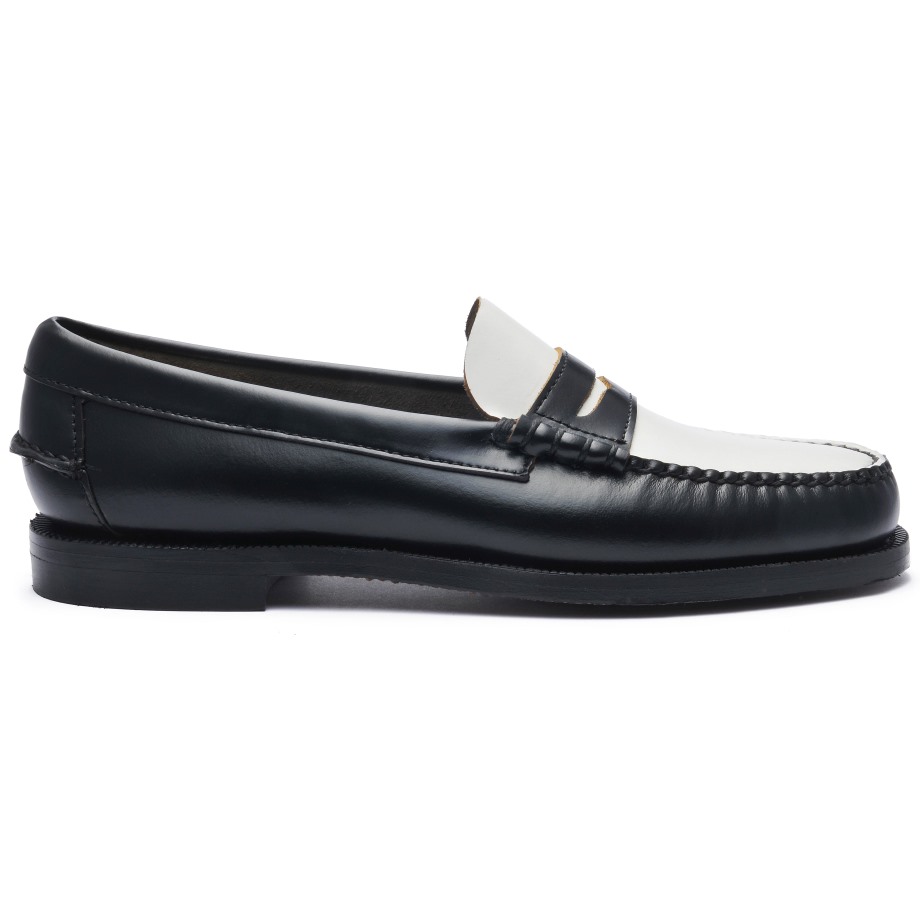 Sebago Be Classic Dan Woman-black & White
