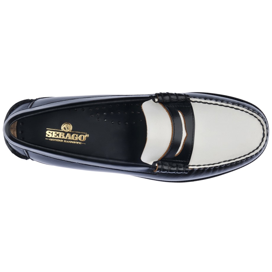 Sebago Be Classic Dan Woman-black & White