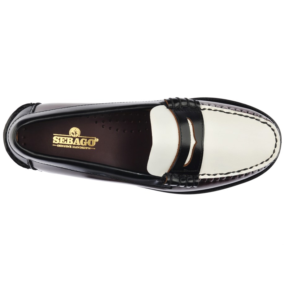Sebago Be Classic Dan Woman-granaat & White & Black