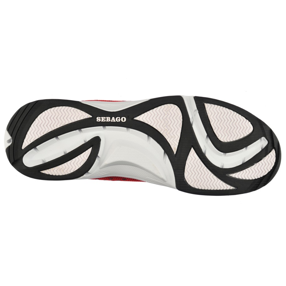 Sebago Be Cyphon Jia Ren-donkerrood & Zwart