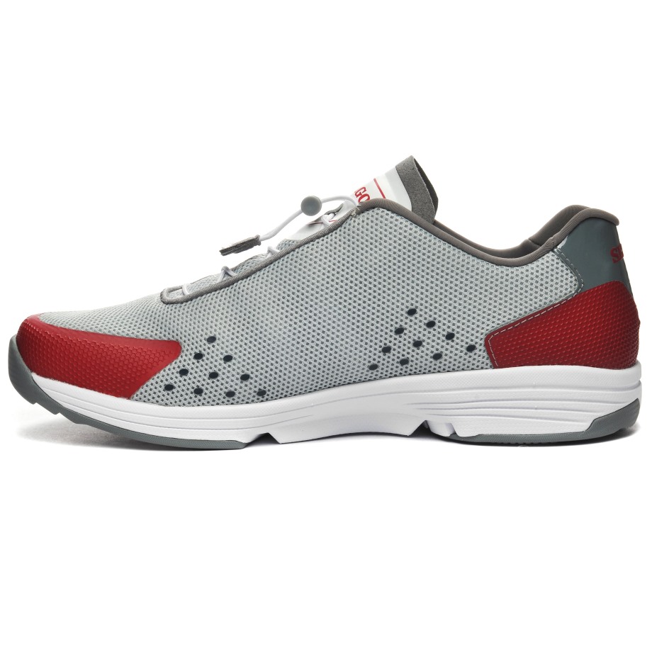 Sebago Be Cyphon Jia Ren-lichtgrijs & Rood