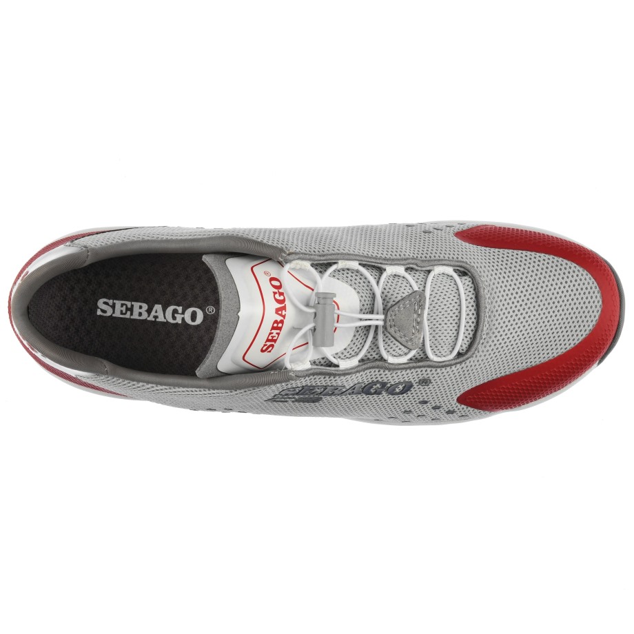 Sebago Be Cyphon Jia Ren-lichtgrijs & Rood