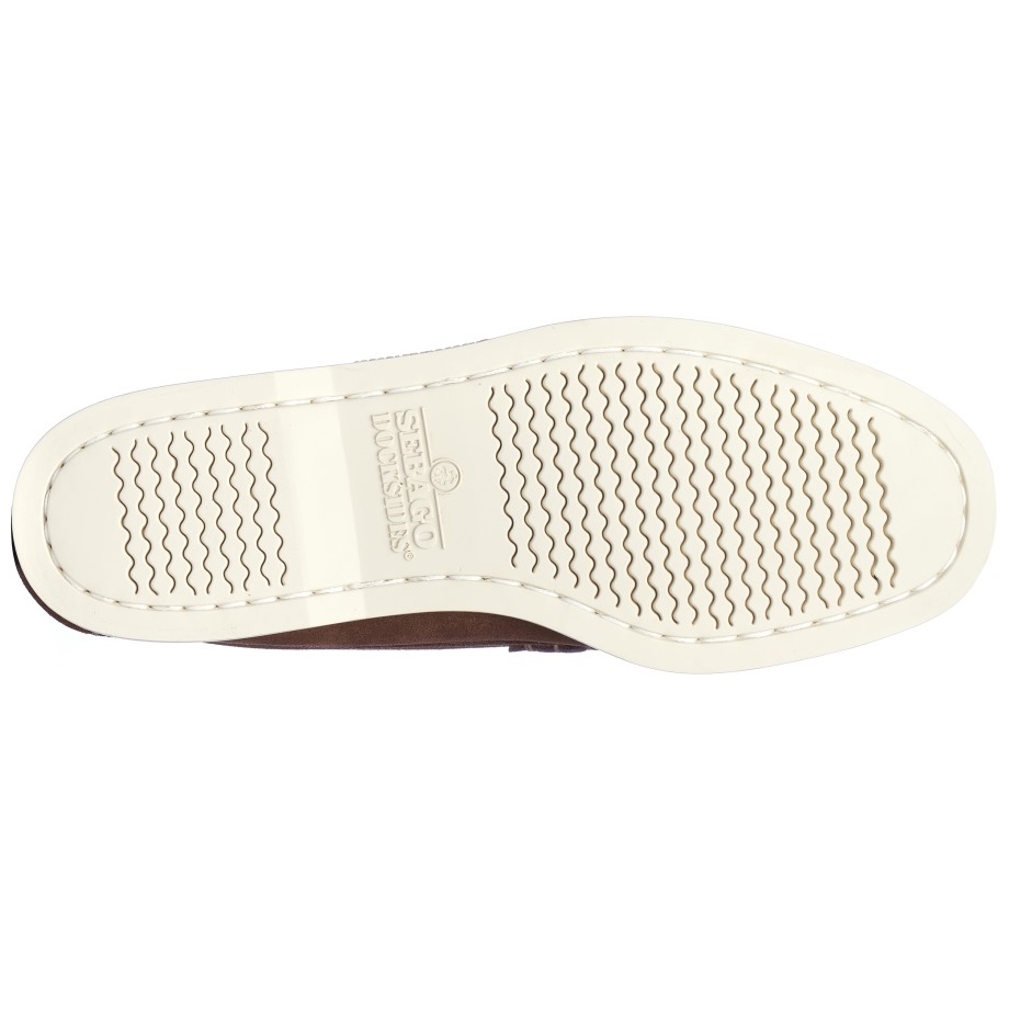 Sebago Be Dan Boat Roughout-donkerbruin
