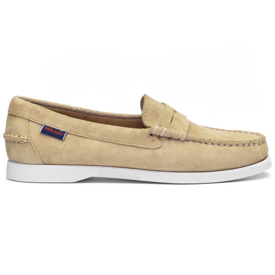 Sebago Be Dan Boat Roughout Woman-camel