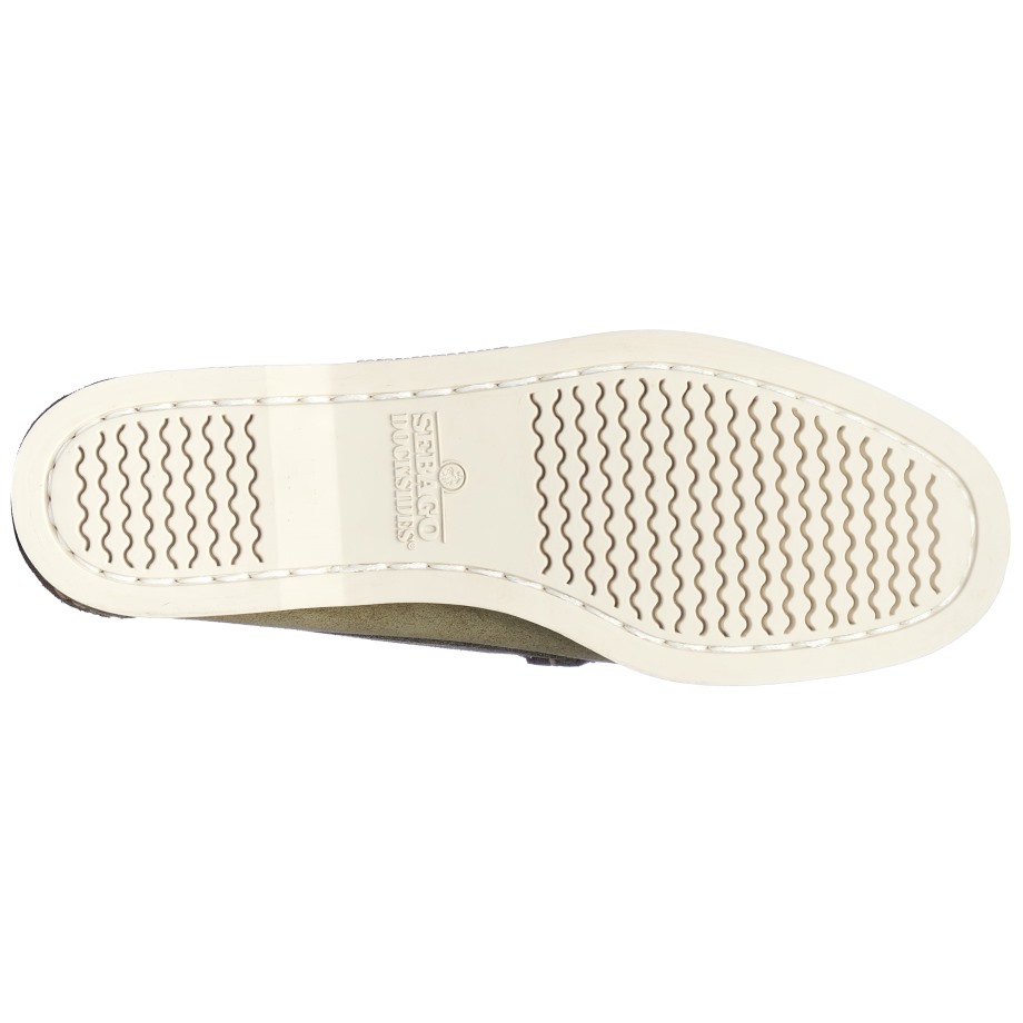 Sebago Be Dan Boat Roughout Woman-forest Green