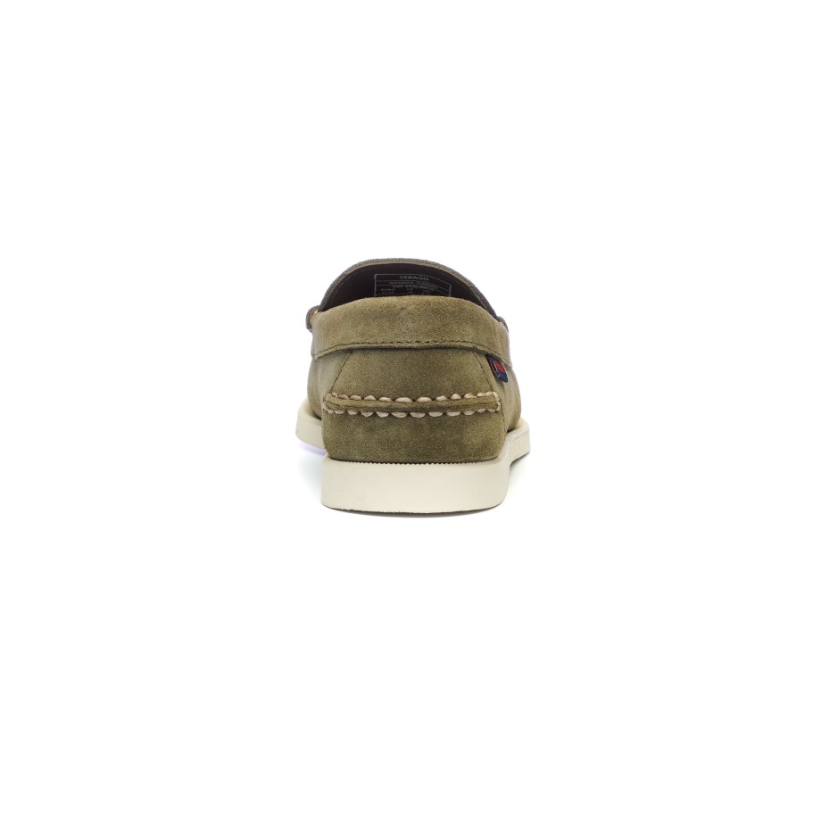 Sebago Be Dan Boat Roughout Woman-forest Green